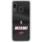 NBA Miami Heat Jersey Galaxy A20 Clear Case